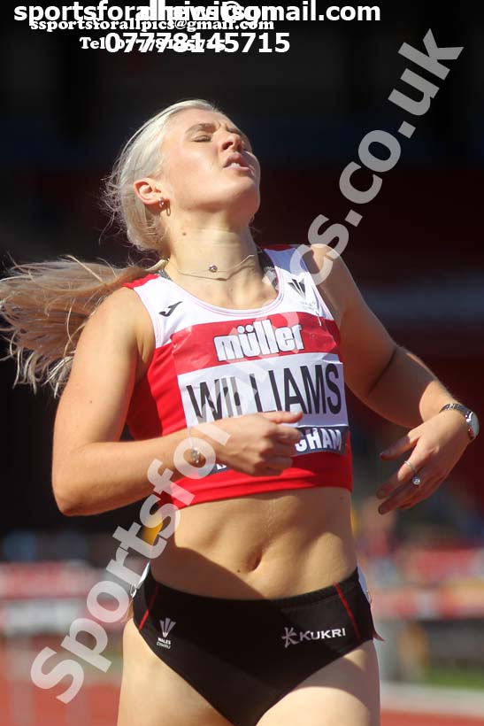 Womens 100 metres hurdles, 2019 Muller British Championships, Alexander Stadium, Birmingham. Photo: David T. Hewitson/Sports for All Pics